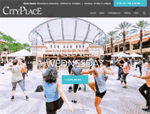 Tablet Screenshot of cityplace.com